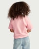 image 2 of K-Pop Demon Hunters Pure Cotton Saja Boys Print Cropped T-Shirt in Pink
