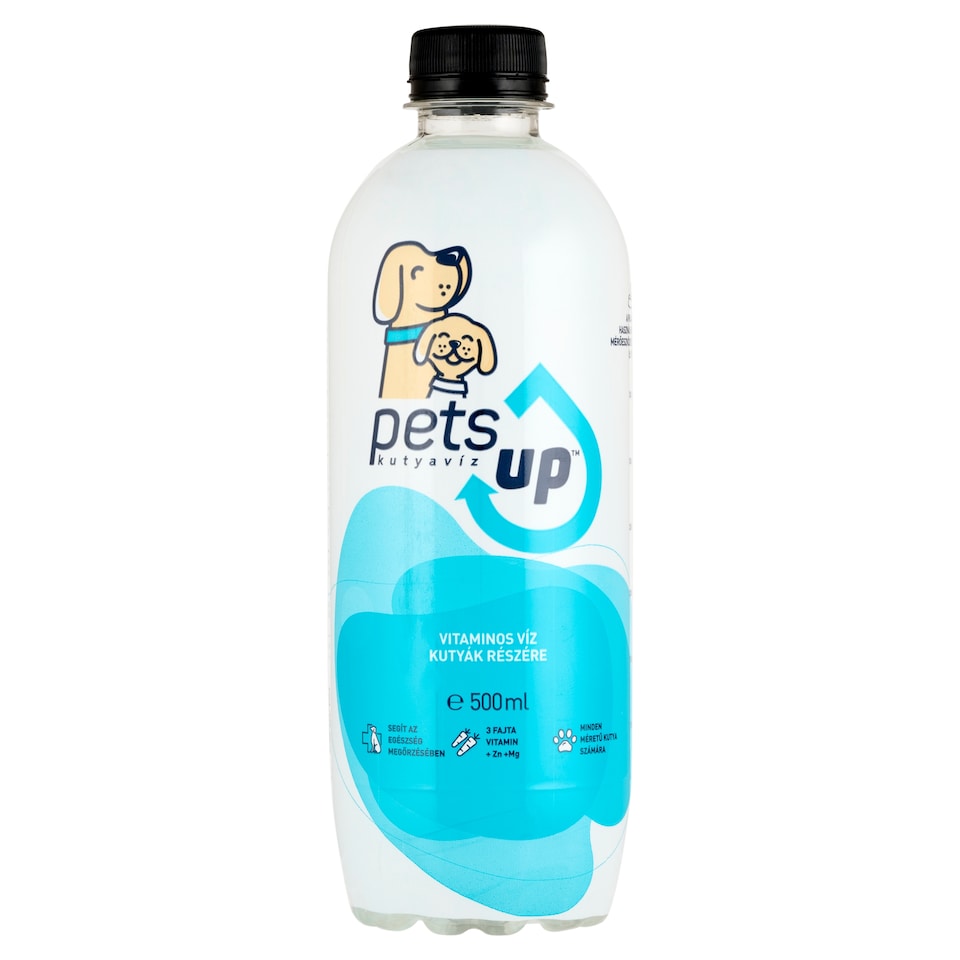 PetsUp vitaminos víz kutyák részére 500 ml  1. kép