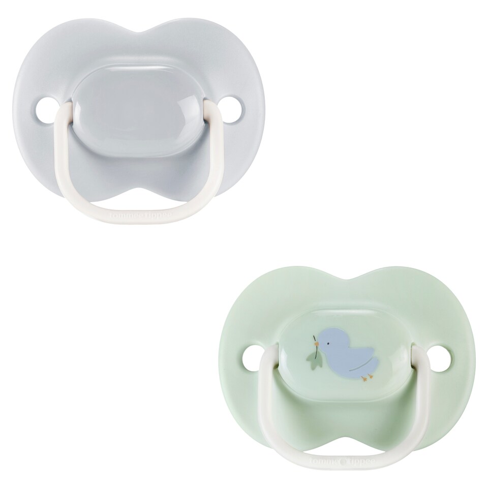 image 1 of Tommee Tippee Anytime Soothers, 0-6m, Pack of 2