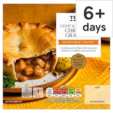 Tesco Chicken & Gravy Shortcrust Pie 200G