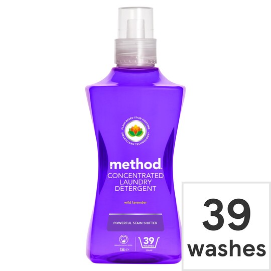 Method Laundry Detergent Wild Lavender 39Wash 1.56L Tesco Groceries