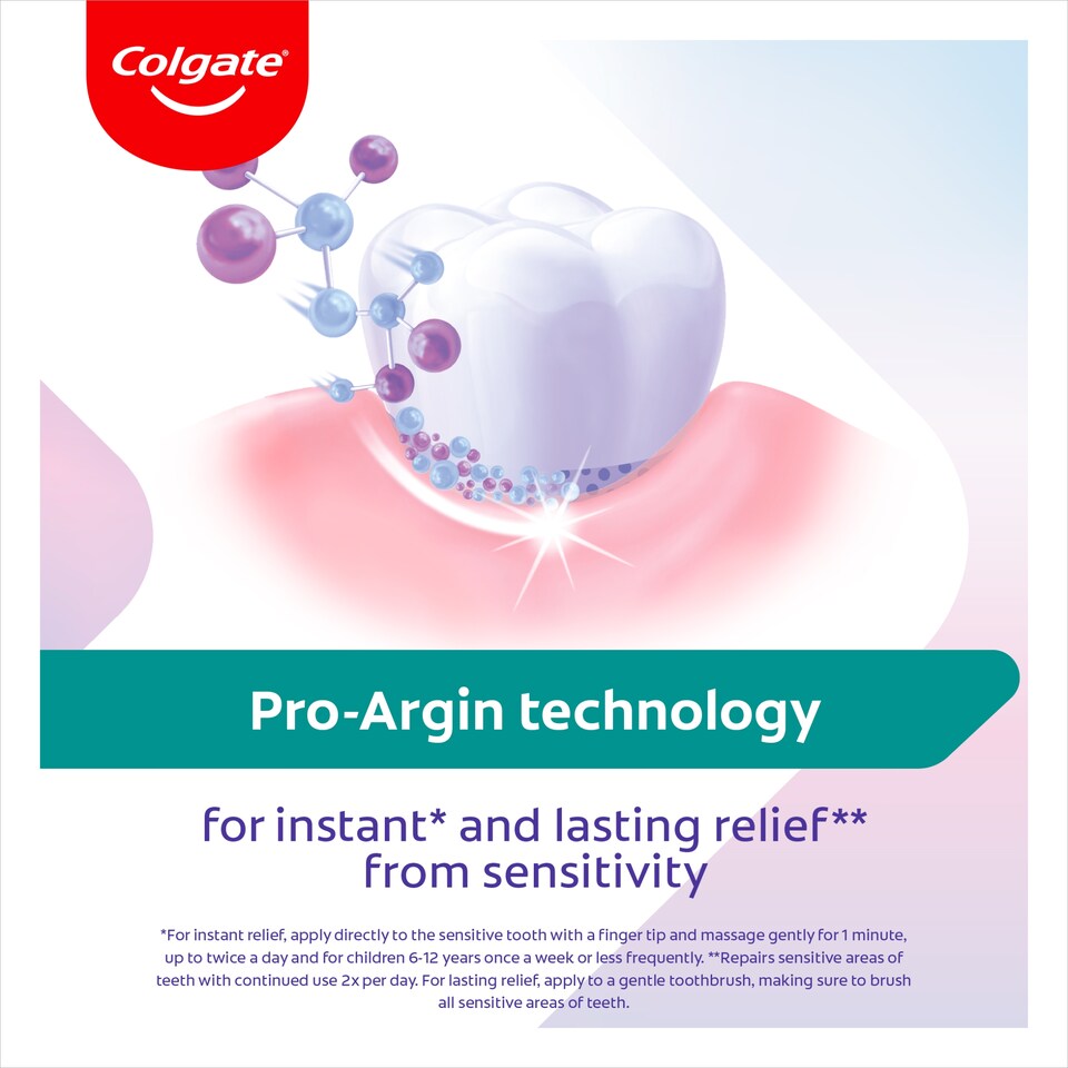 image 1 of Colgate Sensitive Instant Relief Repair + Enamel Strength Travel Size Toothpaste 20ml