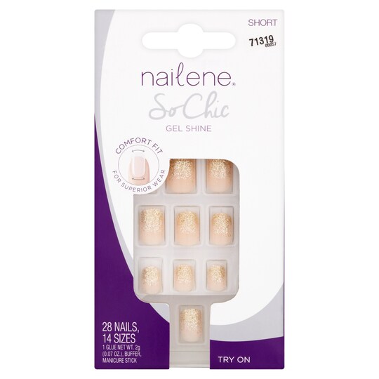 Nailene Nails So Chic Gel Shine Tesco Groceries