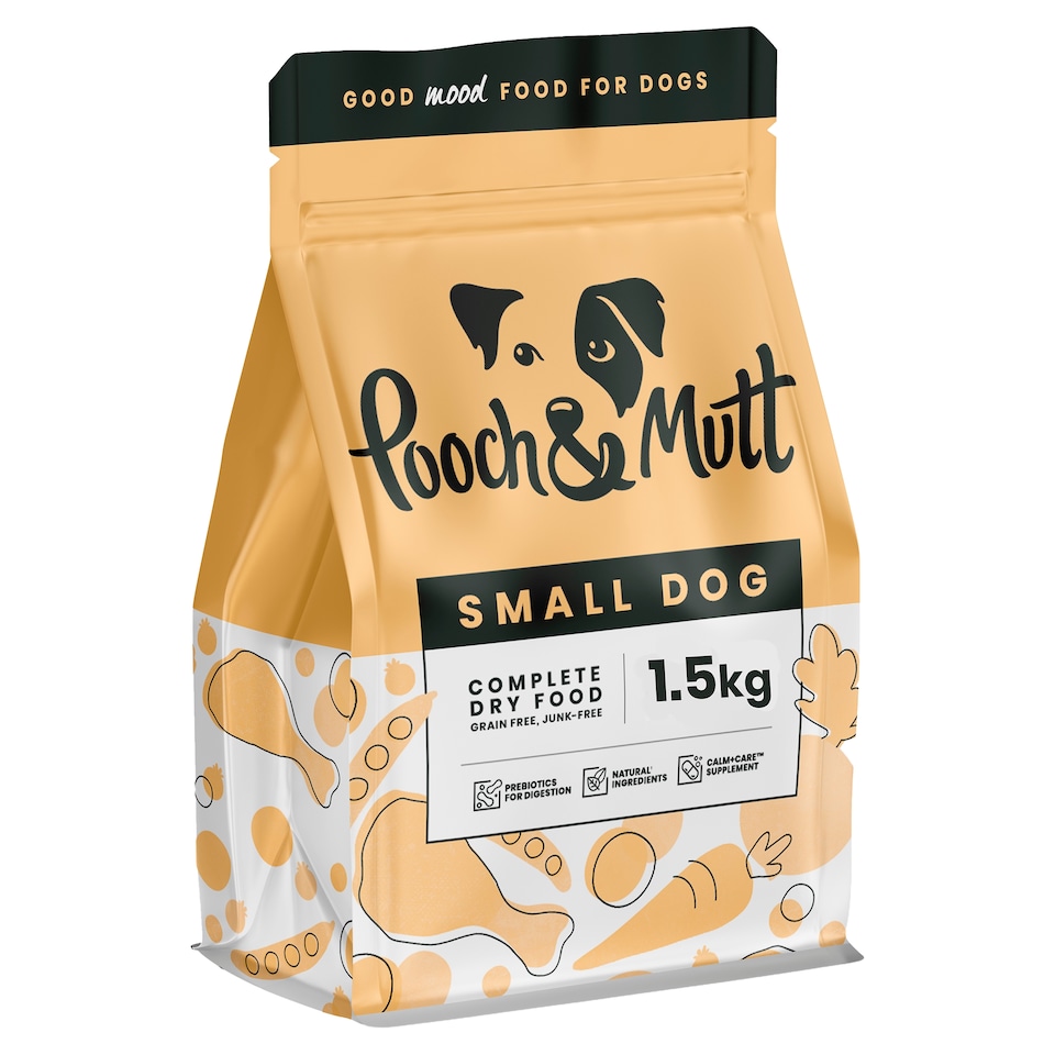 Pooch & Mutt Small Dog Complete Dry Food 1.5kg