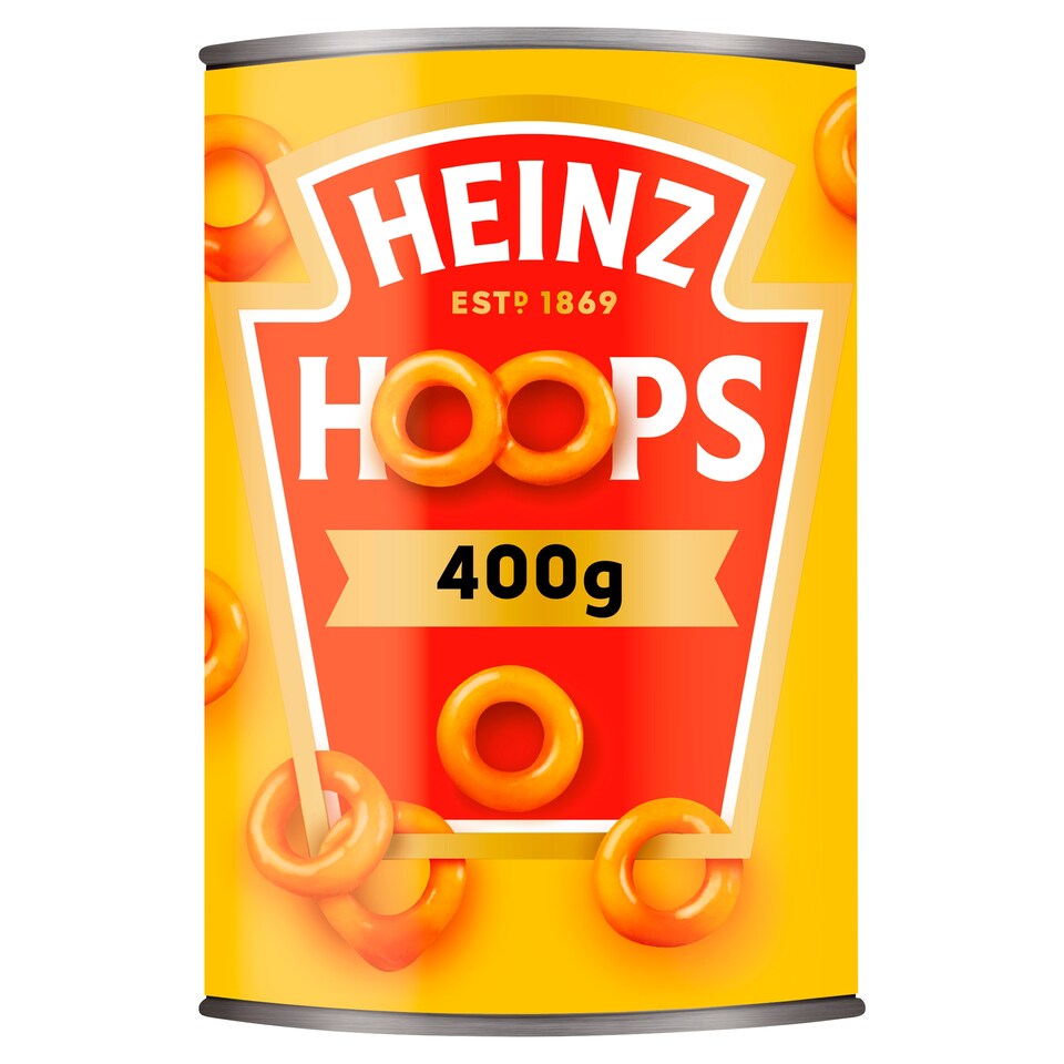 Heinz Spaghetti Hoops In Tomato Sauce 400G