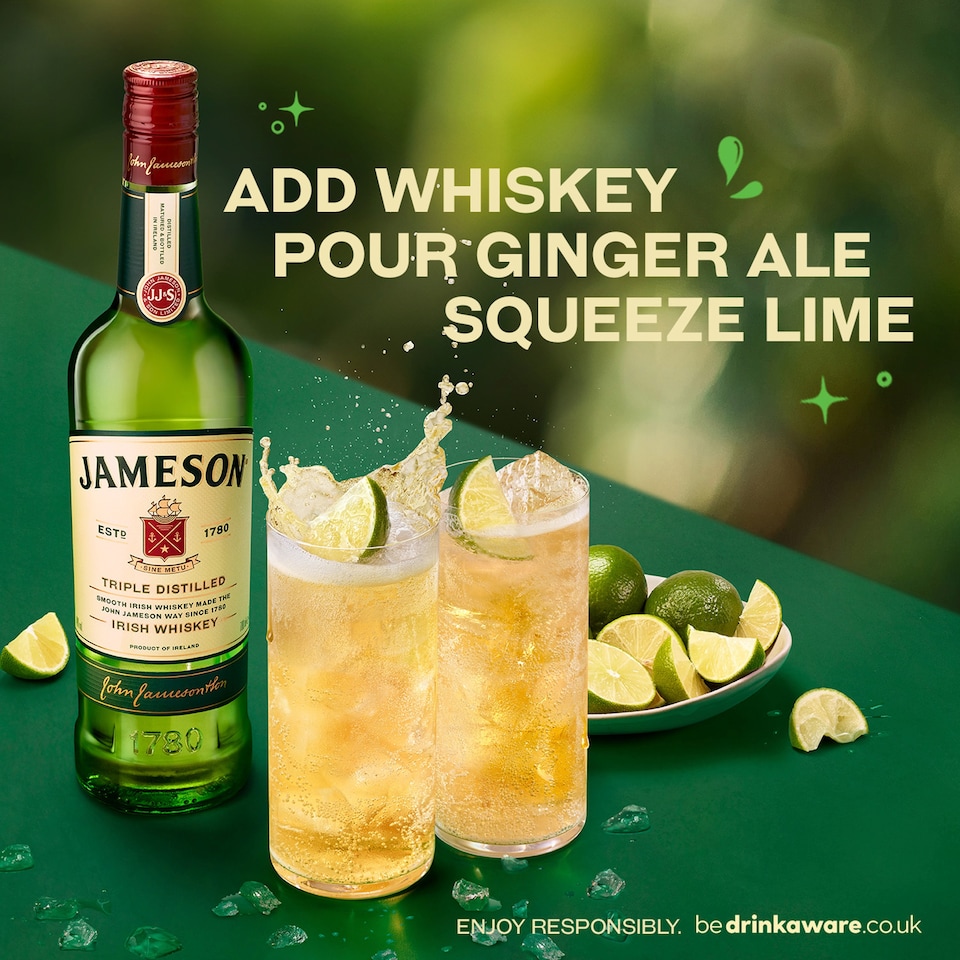 image 1 of Jameson Triple Distilled Irish Whiskey 700ml