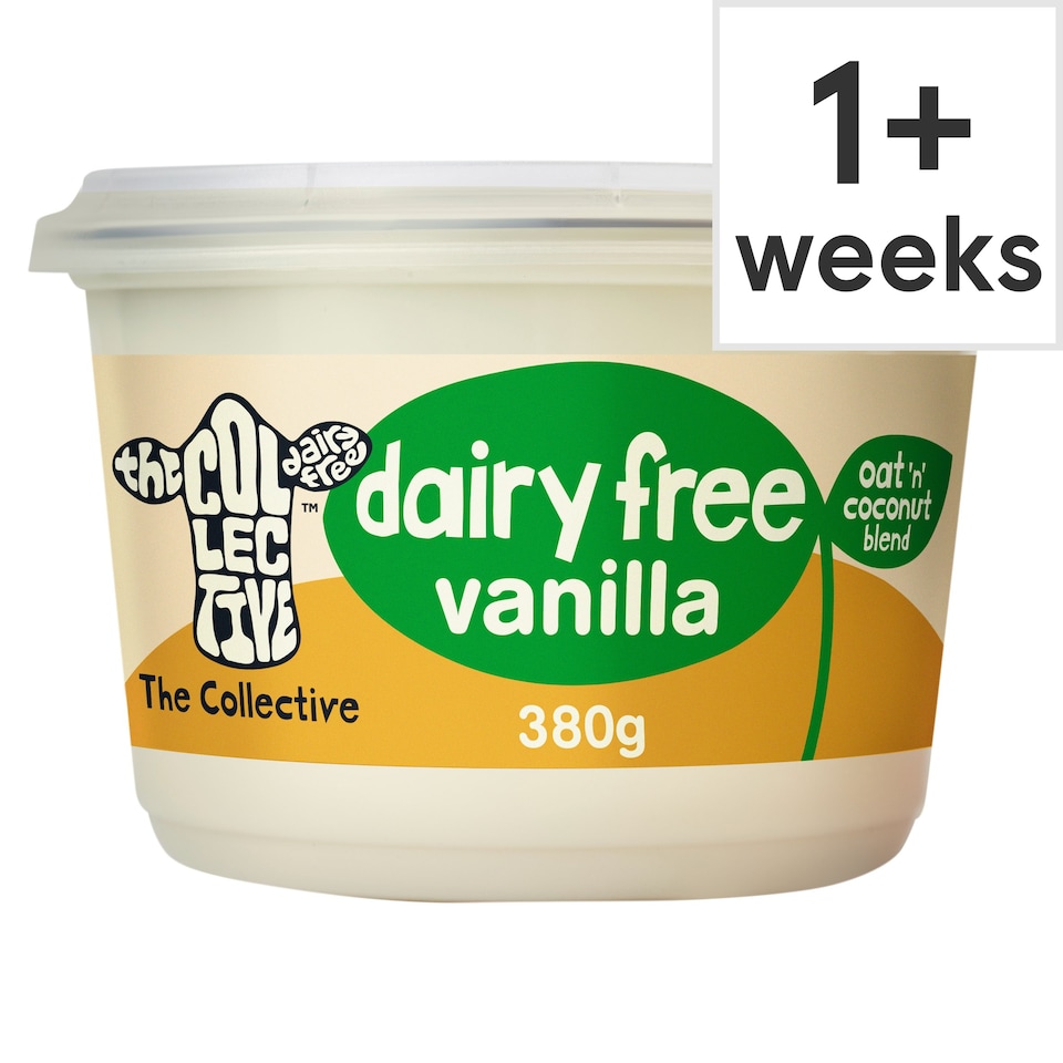 The Collective Dairy Free Vanilla Yogurt Alternative 380G Tesco Groceries