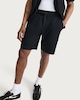 image 1 of F&F Cotton Rich Textured Drawstring Shorts in Black