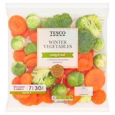 Tesco Winter Vegetables 480G
