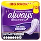 image 1 of Always Discreet Incontinence Ultimate Night Pads 12 Pack