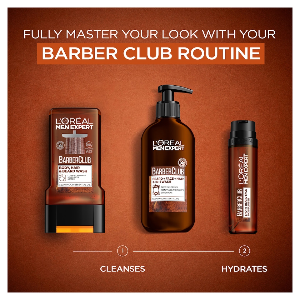 image 1 of L'Oreal Men Expert Body Hair & Beard Wash 400Ml