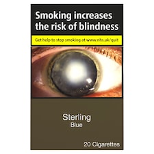 Sterling Blue Cigarettes 20 Pack