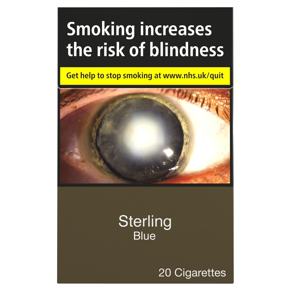 Sterling Blue Cigarettes 20 Pack