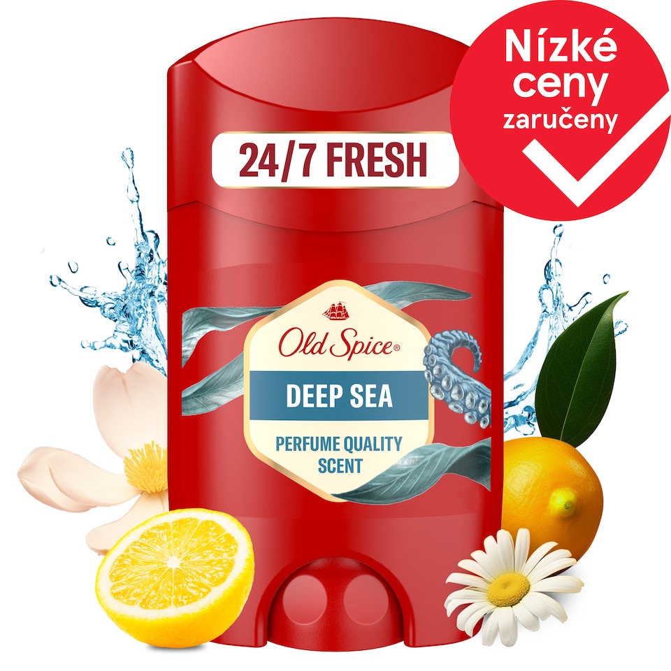 Obrázek 1 pro produkt Old Spice Deep Sea Tuhý Deodorant Pro Muže 50ml