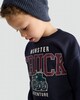 image 1 of F&F Boys 2-Pack Cotton Rich Monster Truck Adventure Sweatshirts in Multi
