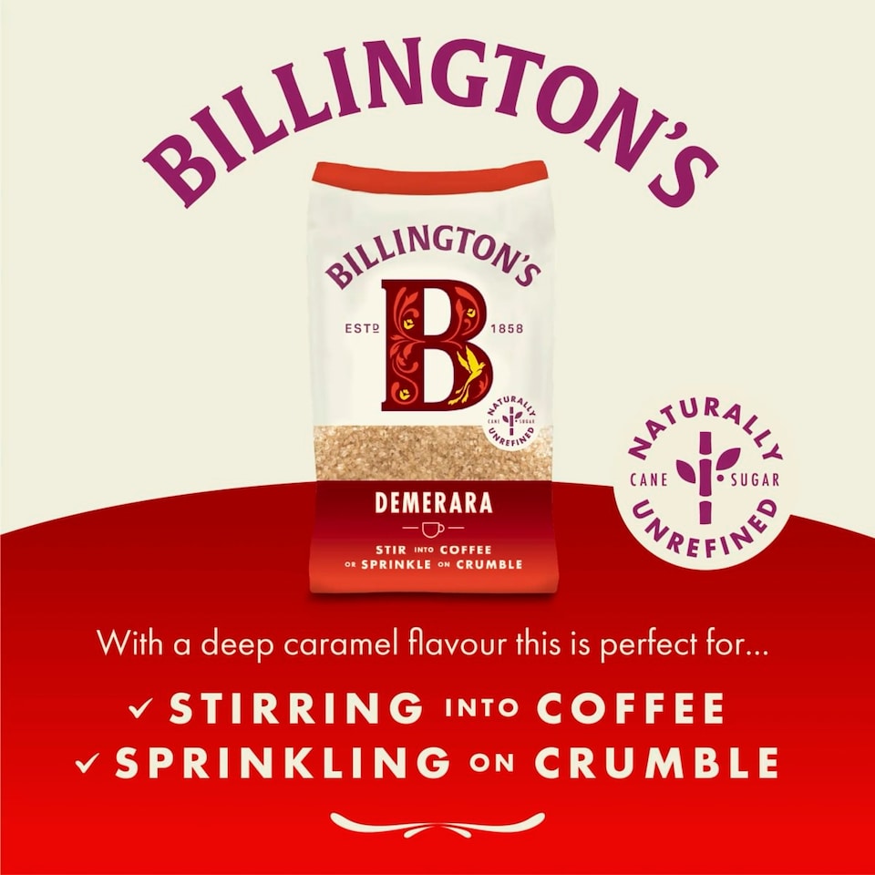 image 1 of Billingtons Demerara Sugar 500G