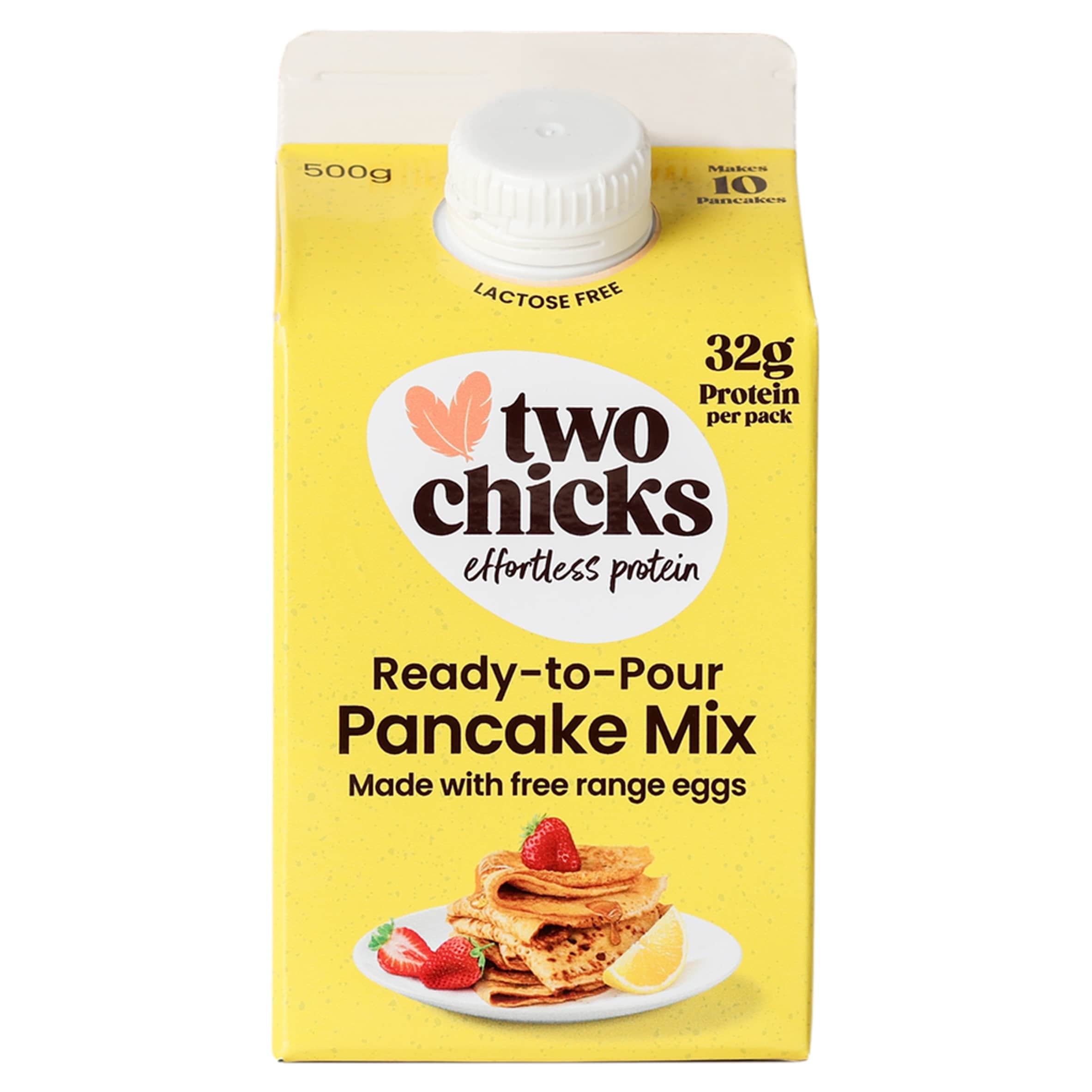 Two Chicks Ready to Pour Pancake Mix 500g