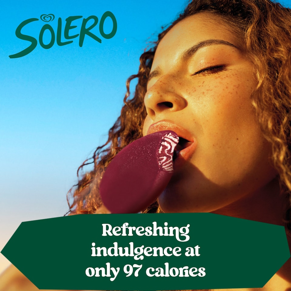 image 1 of Solero Berry Bliss Ice Cream Lollies 3 x 90ml