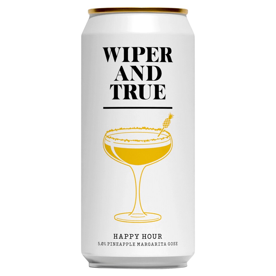 Wiper and True Happy Hour Pineapple Margarita Gose 440ml