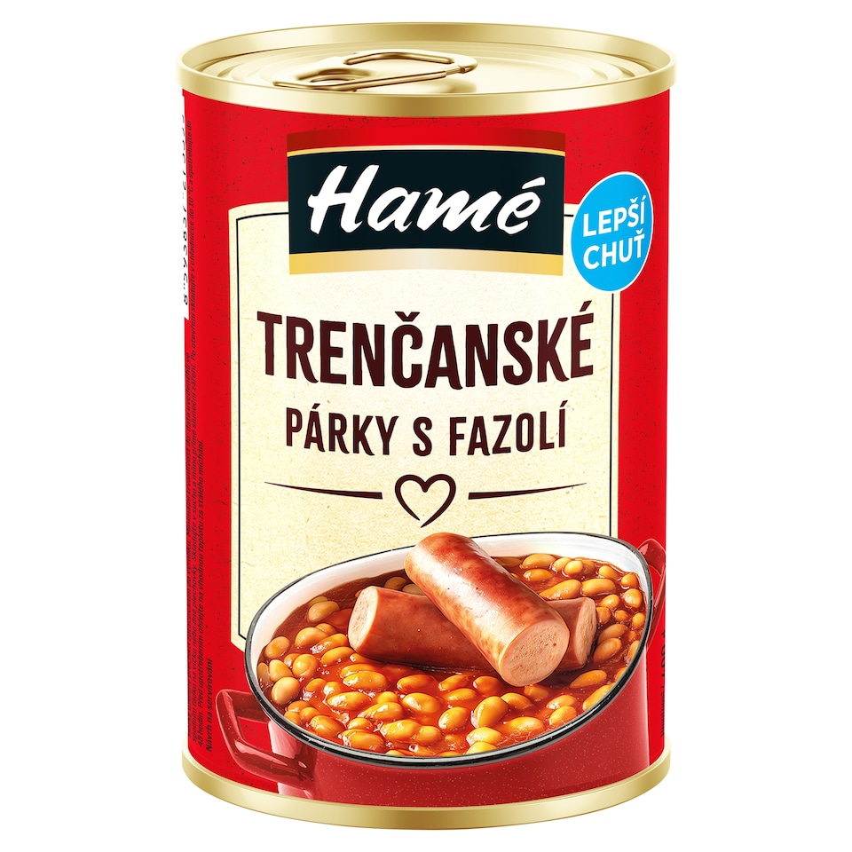 Hamé Trenčanské párky s fazolí 400g