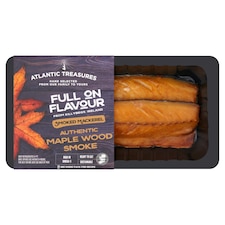 Atlantic Treasures Smoked Mackerel - Authentic Maple Wood Smoke 170g