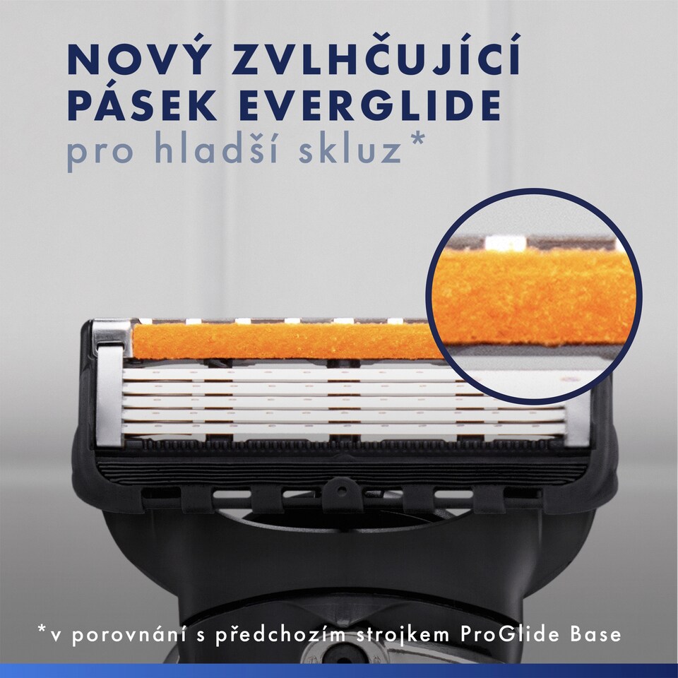 Obrázek 1 pro produkt Gillette ProGlide Pánský Holicí Strojek, 1 Holicí Strojek Gillette S 5 Břity