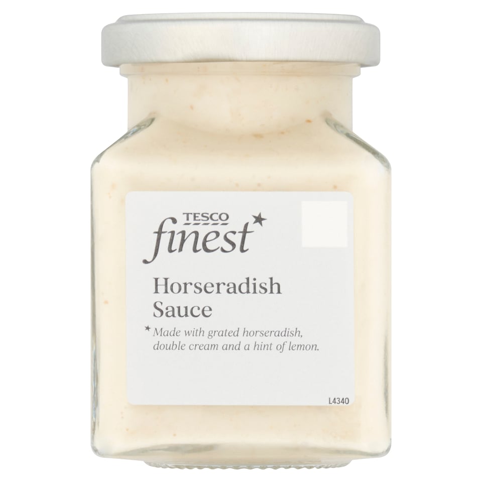 Tesco Finest Horseradish Sauce 170G