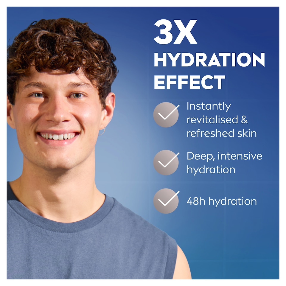 image 1 of NIVEA MEN Protect & Care Intensive Face Moisturiser 50ml