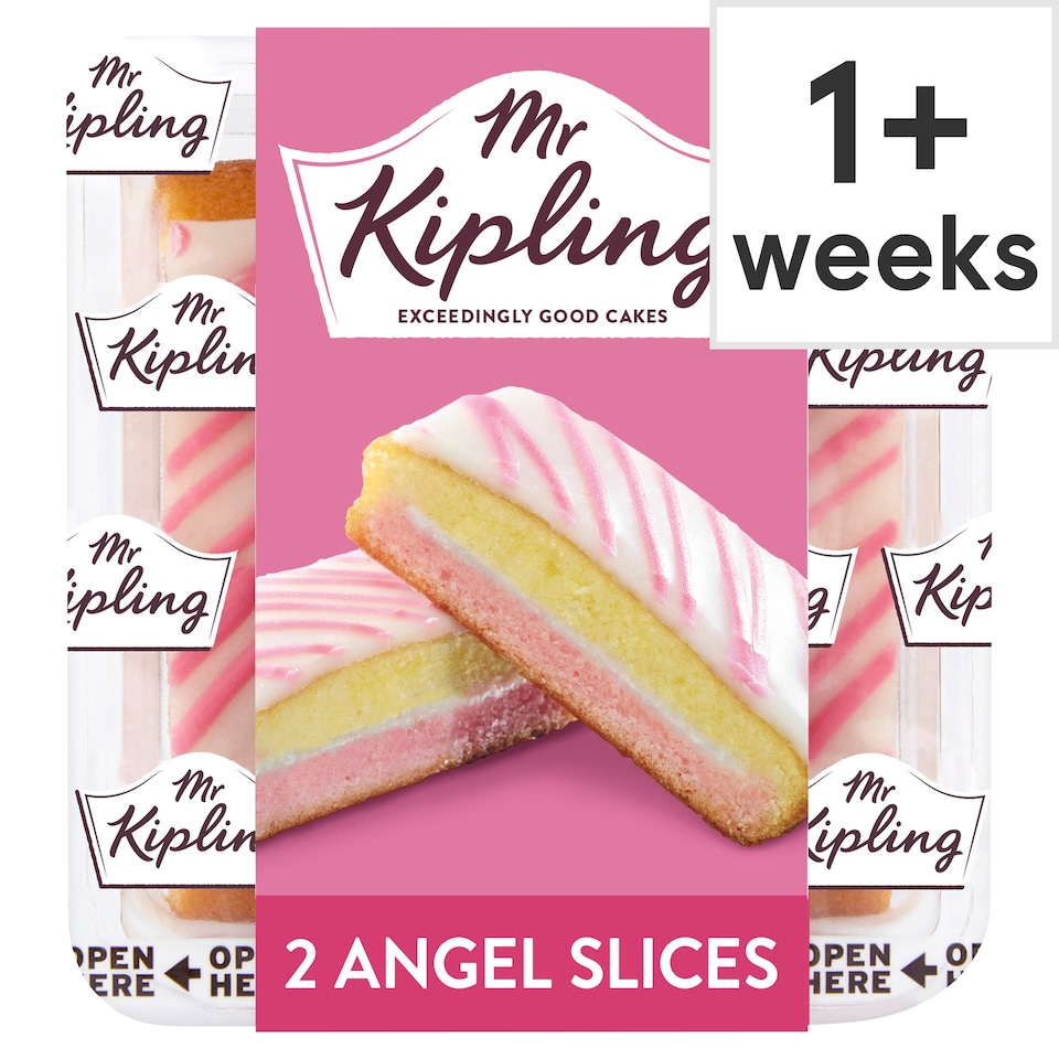 Mr Kipling Angel Slices Vanilla 2 Pack