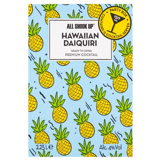 All Shook Up Hawaiian Daiquiri 2 25l Tesco Groceries