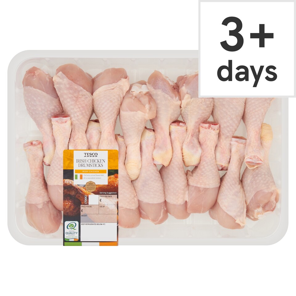 Tesco Irish Chicken Drumsticks 1.6Kg