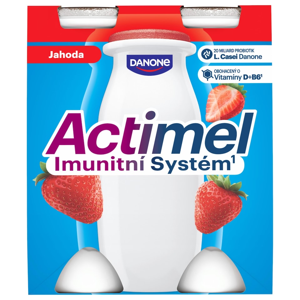 obrázok 1 z ACTIMEL Jahoda 4x100g