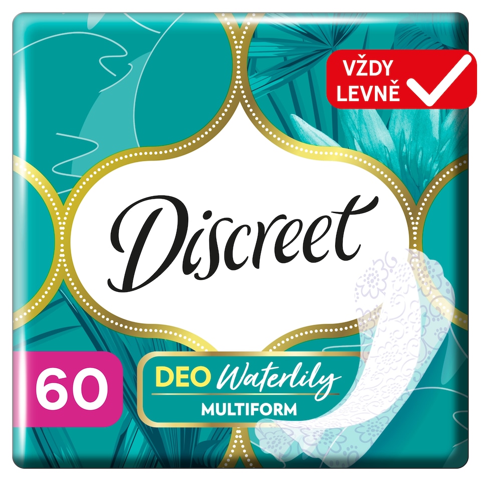 Obrázek 1 pro produkt Intimky Discreet Prodyšné intimky Multiform Intimky Waterlily