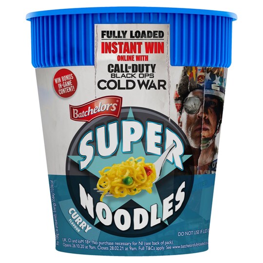 Batchelors Super Noodle Pot Curry 75G Tesco Groceries