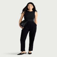 F&F Pleated Tapered Trousers in Multi