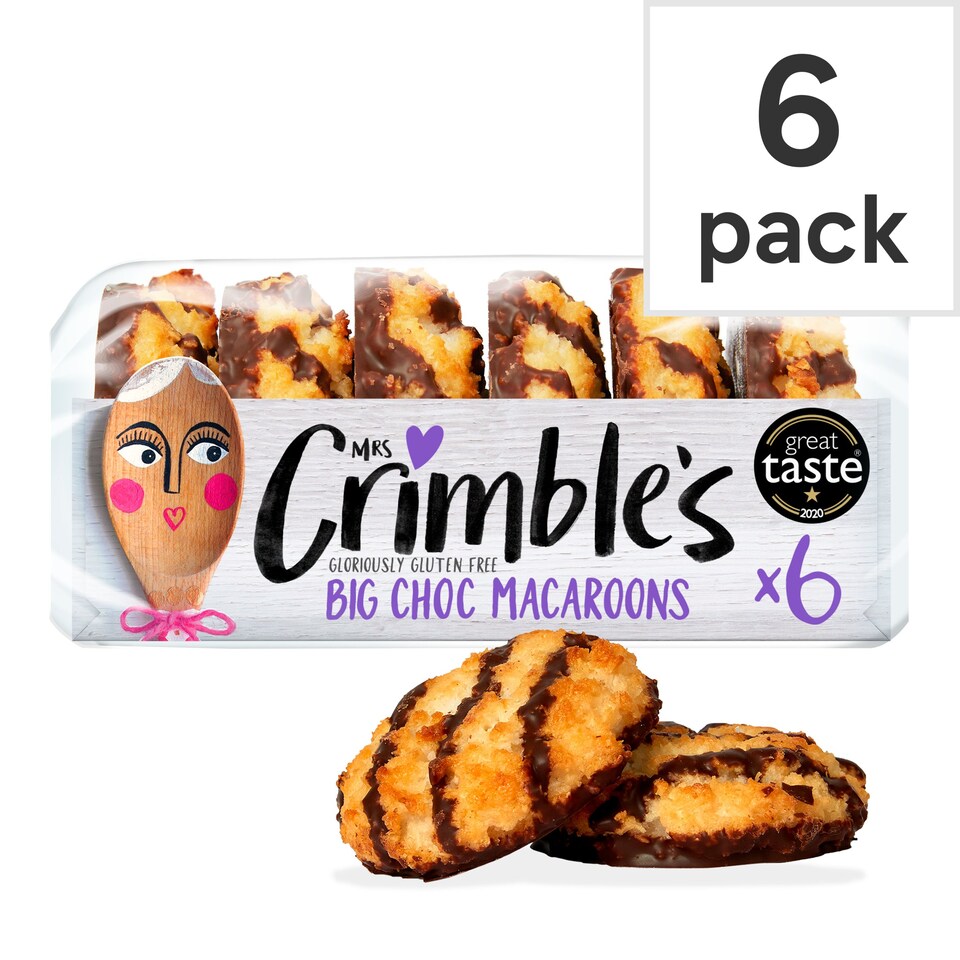 image 1 of Mrs Crimble's Chocolate Macaroons 6 Pack