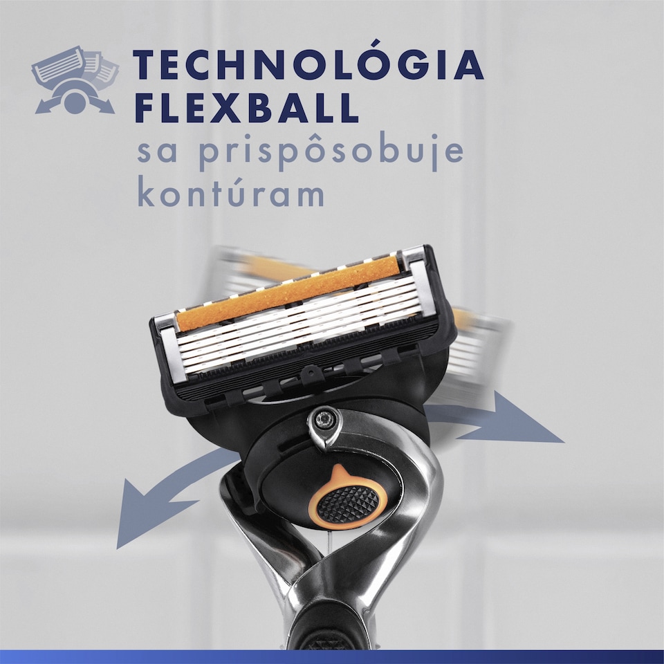 image 1 of Gillette ProGlide Razor for Men, 1 Gillette 5-Blade Razor, 1 Refills, FlexBall Handle