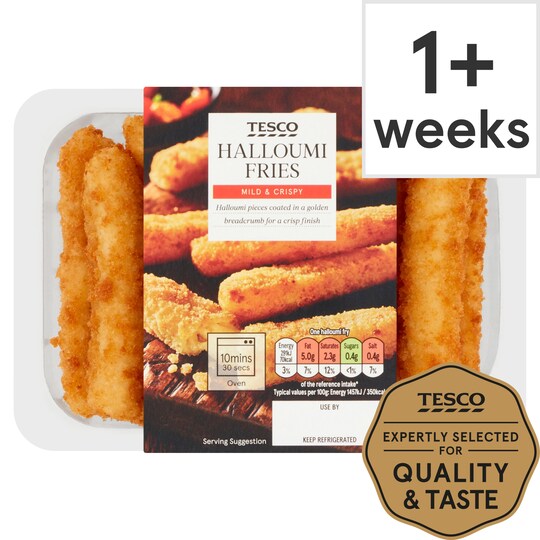 Tesco Halloumi Fries 200G Tesco Groceries