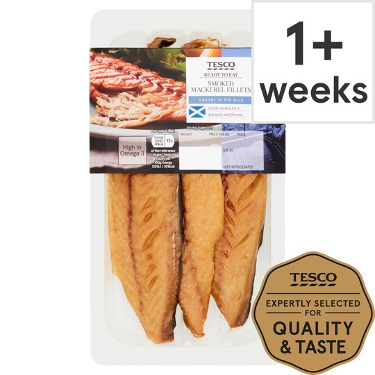 Tesco Smoked Mackerel Tesco Groceries