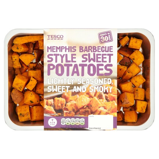 image 1 of Tesco Memphis Bbq Style Sweet Potatoes 380G
