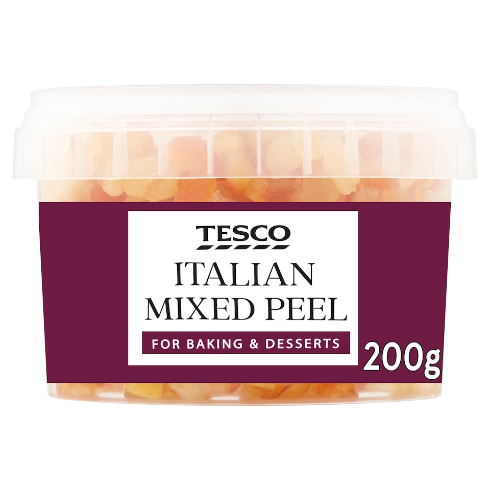 Tesco Italian Mixed Peel 200G