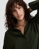 image 2 of F&F Button Up Long Sleeved Co-ord Shirt in Olive