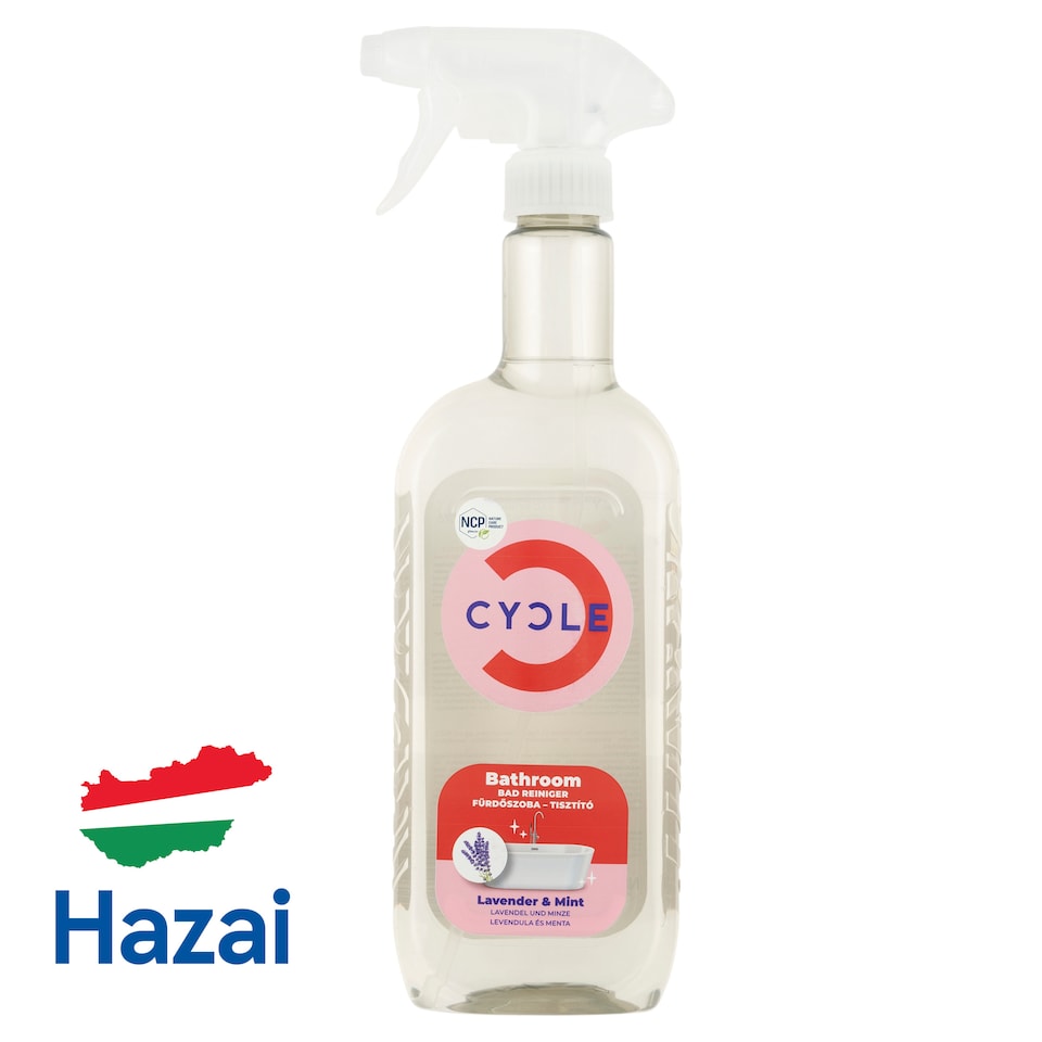 Cycle Levendula és Menta fürdőszoba-tisztító 500 ml 1. kép