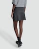 image 3 of F&F Ponte Houndstooth Mini Skirt in Grey