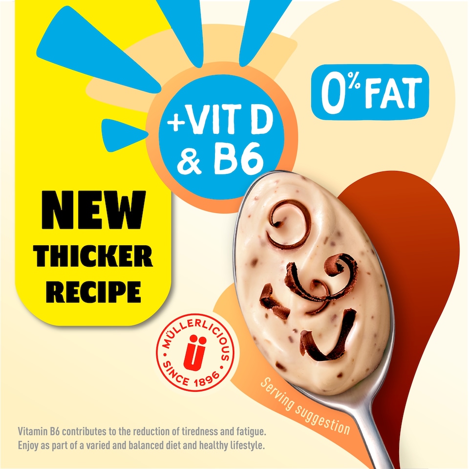 image 1 of Muller Light Vanilla Dark Chocolate Yogurt 160G