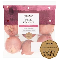 Tesco Pink Onions 1Kg