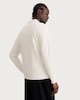 image 3 of F&F Knitted Long Sleeved Polo Jumper in Ecru