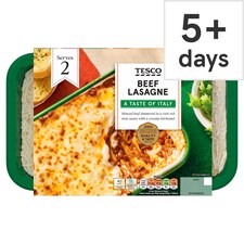 Tesco Beef Lasagne 750G