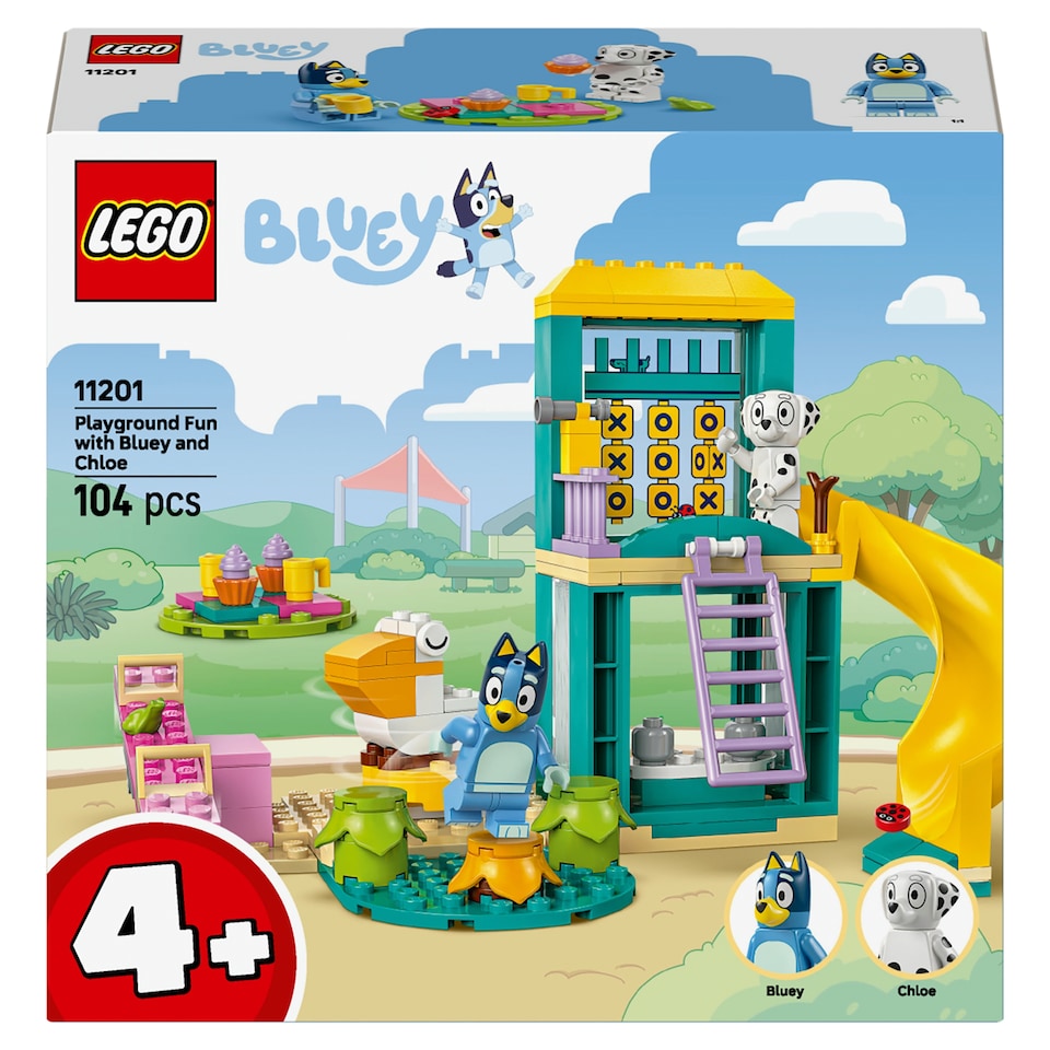 obrázok 1 z LEGO Bluey 11201 Bluey, Chloe a zábava na ihrisku