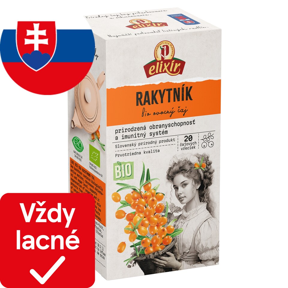 Elixír Organic Sea Buckthorn Carpathian Fruit Tea 20 x 3 g (60 g)